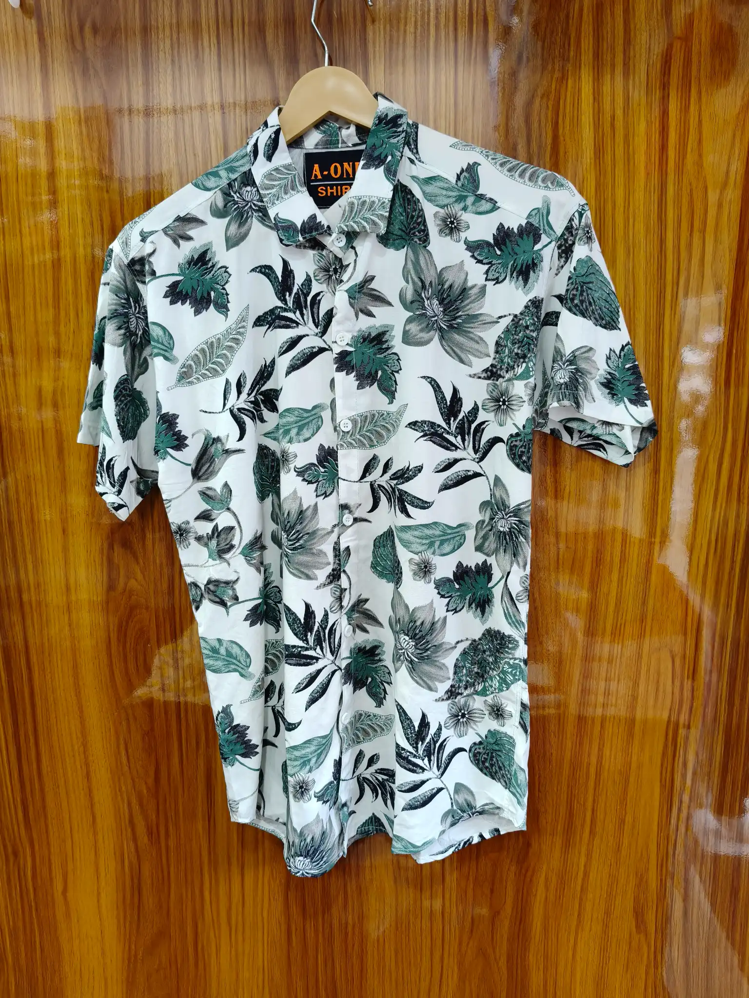 A-one Mens Printed Shirt